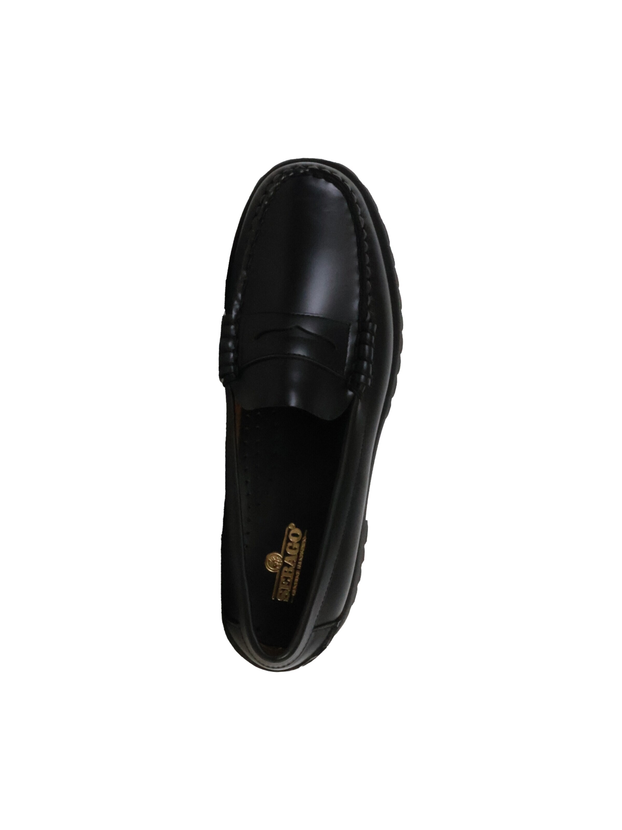 SEBAGO Lace-up shoe 'Sebago Docksides Dan Lug W aus Leder' in Black