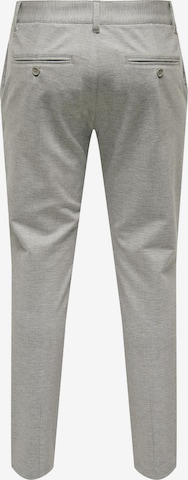 Slimfit Pantaloni chino 'Mark' di Only & Sons in beige