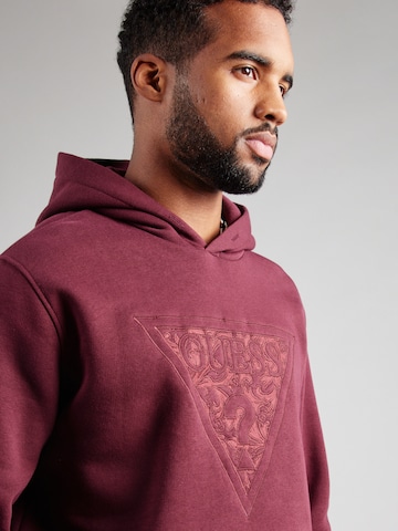 GUESS Sweatshirt in Rot