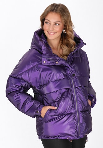 faina - Chaqueta de invierno en lila: frente