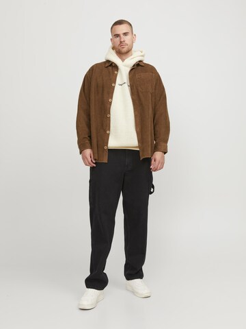 JACK & JONES Sweatshirt i beige