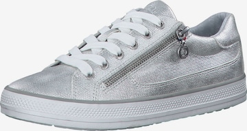 s.Oliver Sneakers laag in Zilver: voorkant
