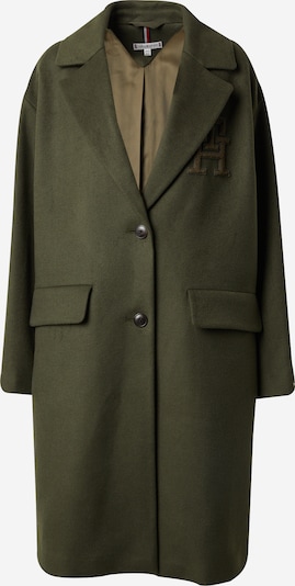 TOMMY HILFIGER Manteau mi-saison en vert foncé, Vue avec produit