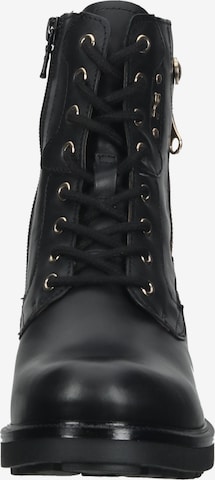 Nero Giardini Lace-Up Ankle Boots in Black