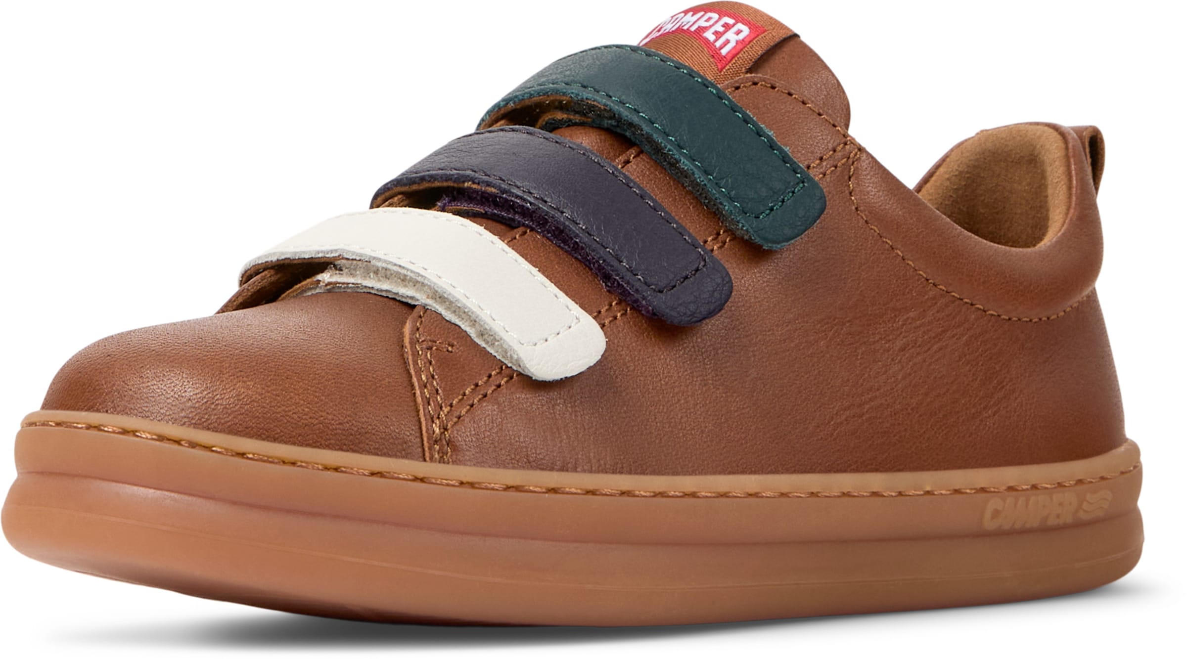 CAMPER Trainers 'Runner Four Twins' in Brown: front