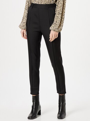 In The Style Slimfit Hose 'LORNA' in Schwarz: Vorderseite