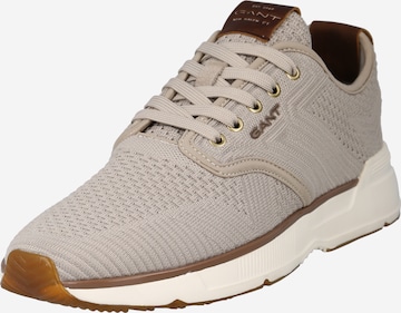 GANT Sneakers laag 'Beeker' in Beige: voorkant