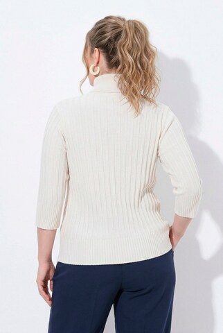 Ulla Popken Pullover in Weiß