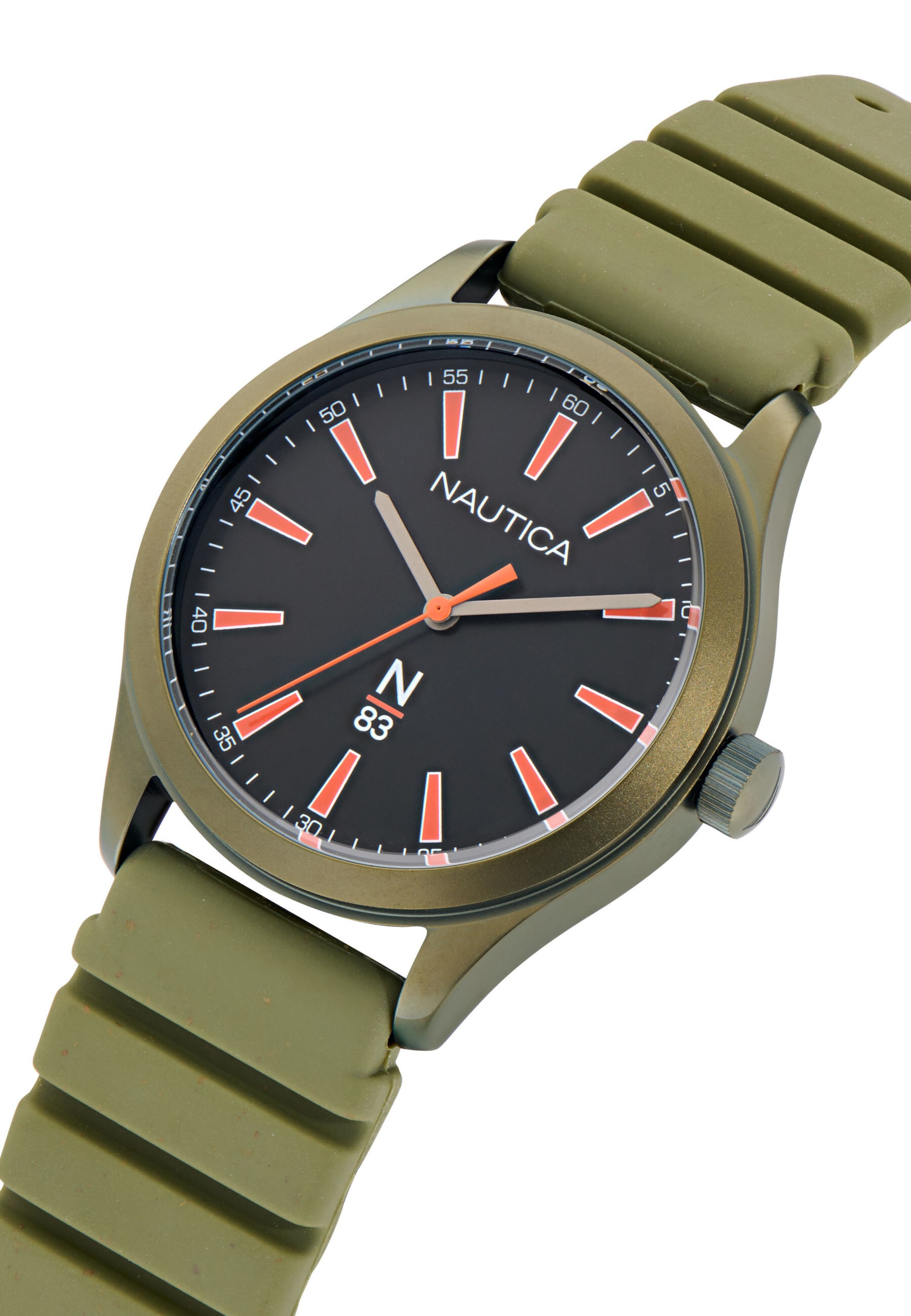Montre à affichage analogique ' HANNAY BAY ' NAUTICA en vert