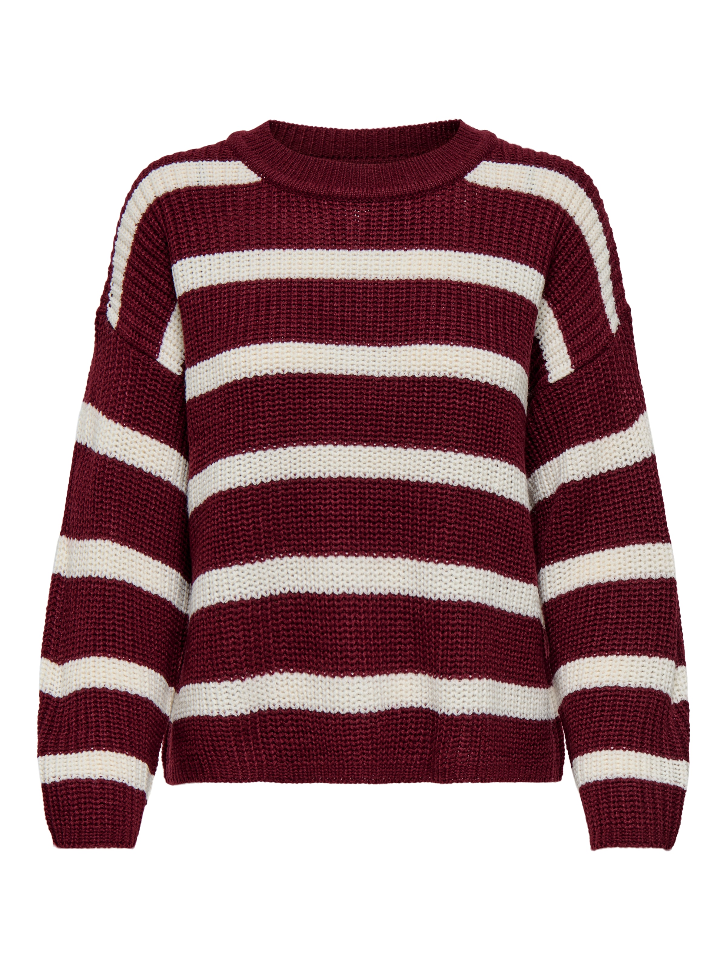 JDY Oversized sweater 'JDYJUSTY' in Red: front