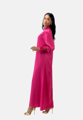 Robe 'Abaya' Elara en rose