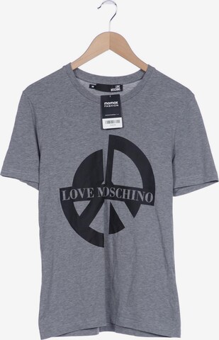 Love Moschino Shirt in M in Grey: front