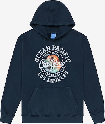 Ocean PacificSweater majica 'Arugam' - plava boja: prednji dio