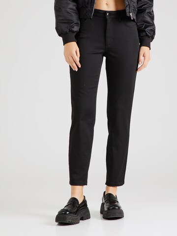 Noisy may Slim fit Jeans in Black: front