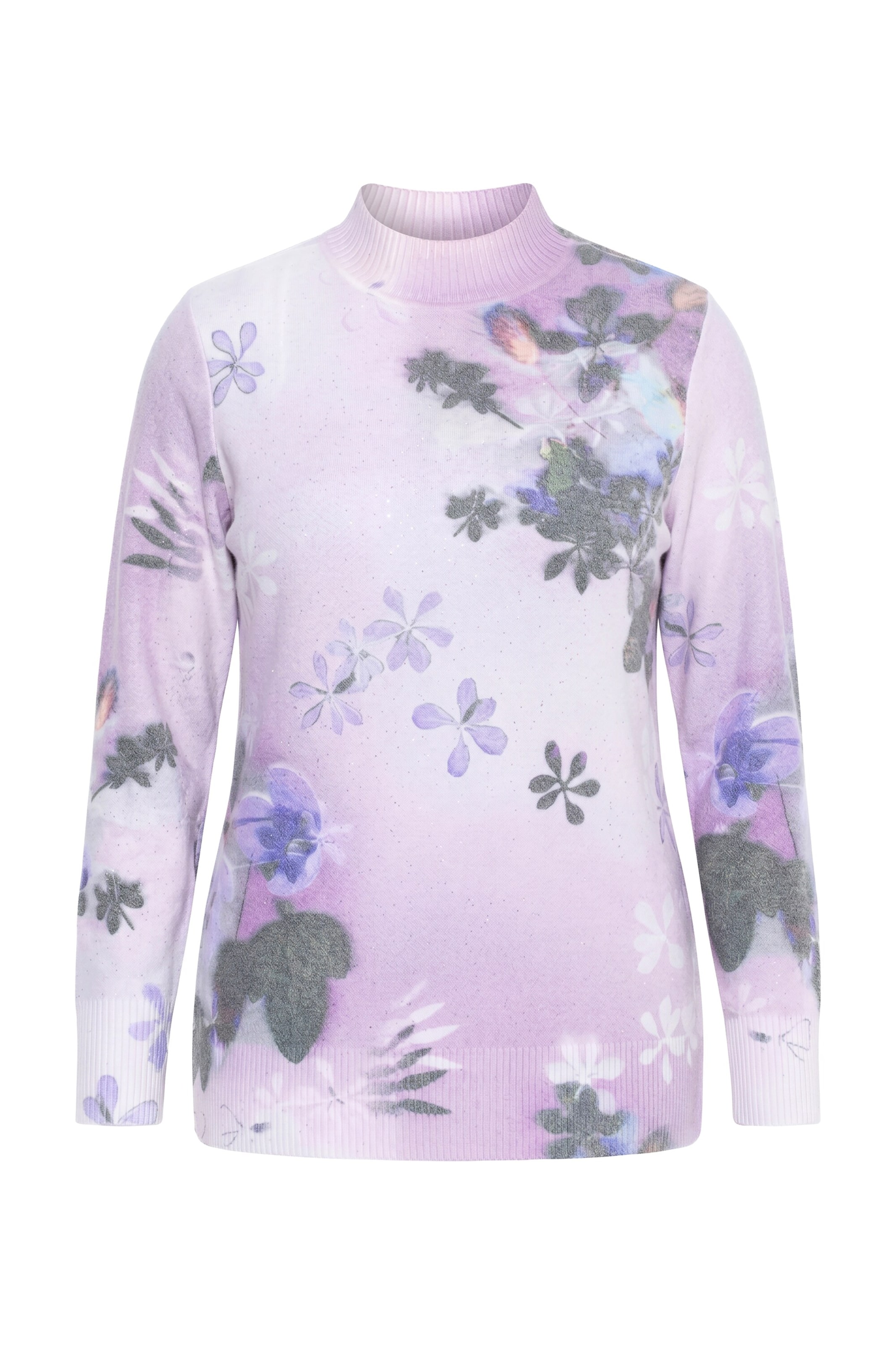 Ulla Popken Sweater in M-L in Light purple / Mixed colours, Item view