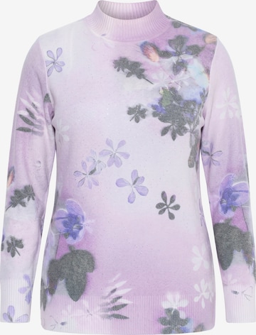 Ulla Popken Pullover in Lila: Vorderseite