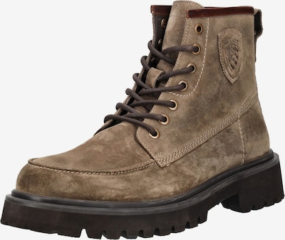 Blauer.USA Bottes à lacets en 41 en marron, Vue avec produit