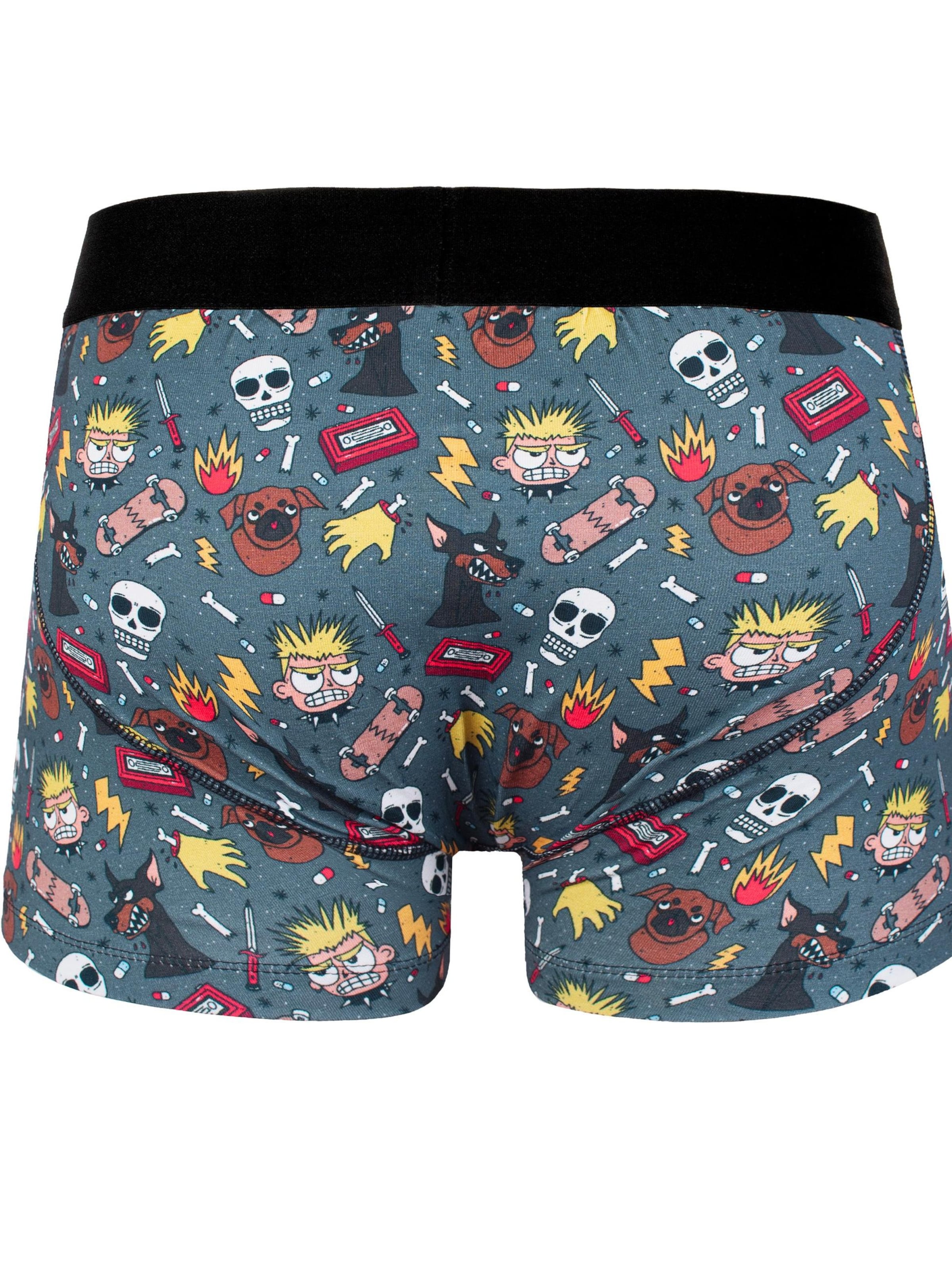 Boxers 'Self Esteem' American Socks en bleu