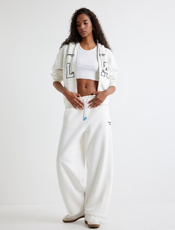 Koton Wide leg Trousers in White