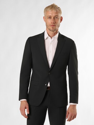 ROY ROBSON Slim Fit Business-Sakko in Schwarz: Vorderseite