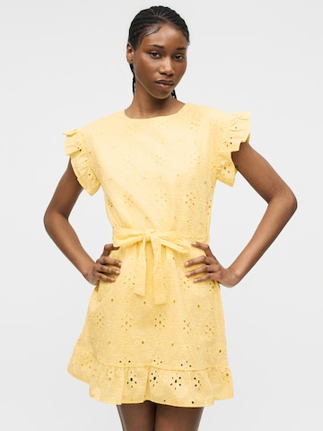 VERO MODA Zomerjurk 'VMEliza' in Geel: voorkant