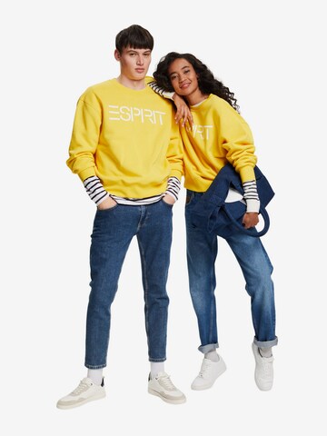 ESPRIT Sweatshirt in Gelb