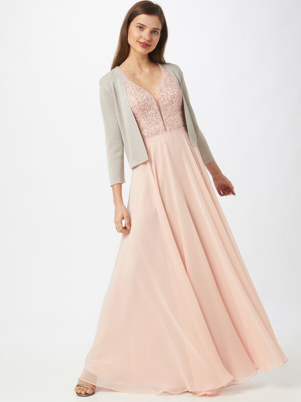 Vera Mont Strickbolero in beige / silber | ABOUT YOU