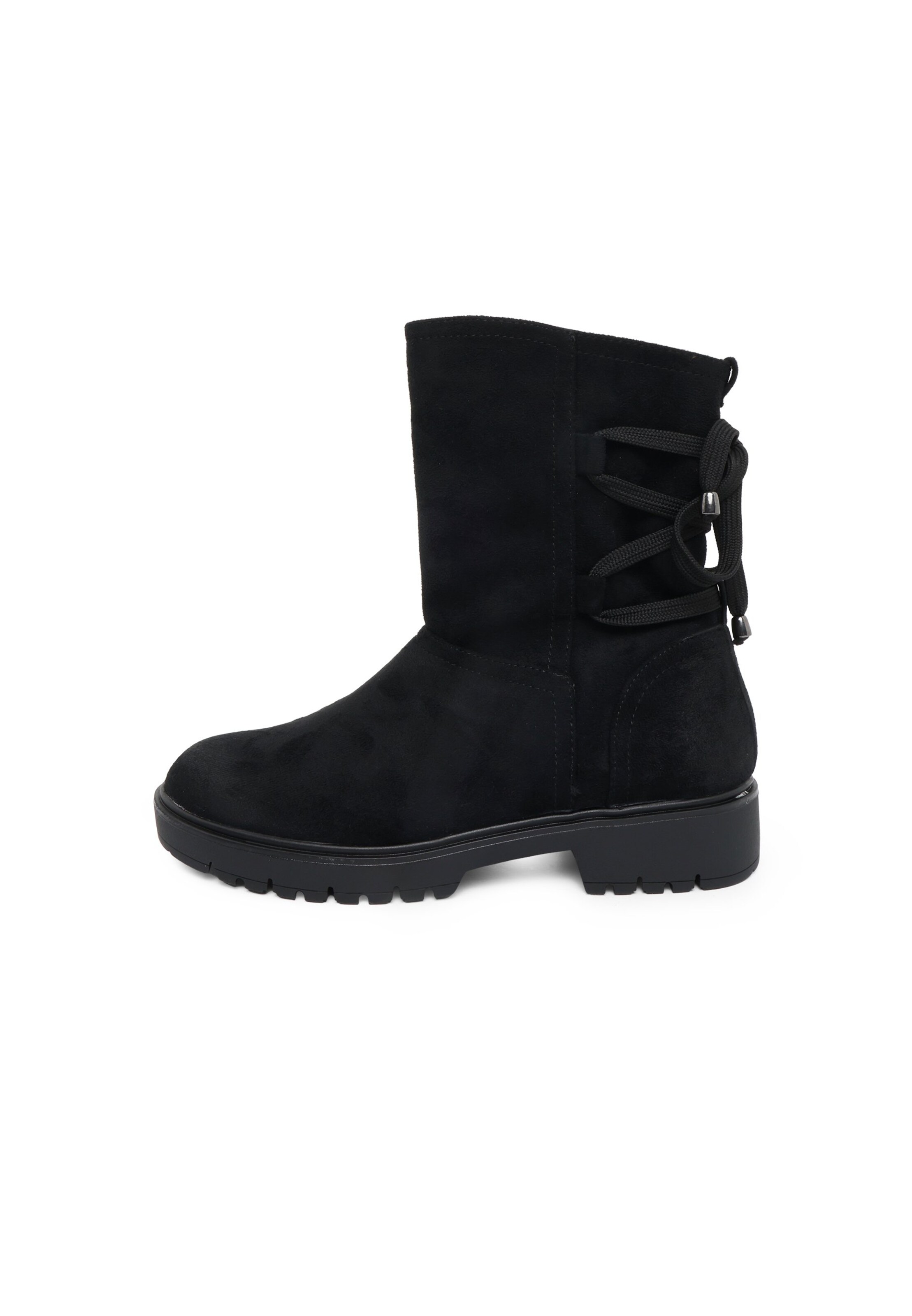 Bottines 'Tamara' ABOUT YOU en noir : devant