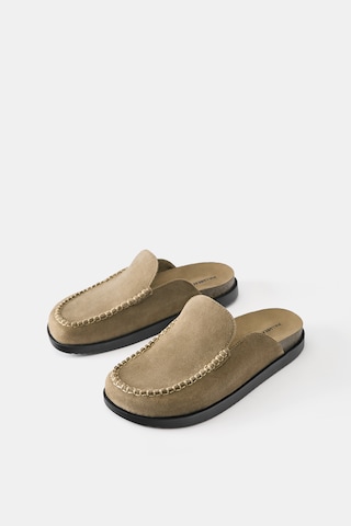 Sabots Pull&Bear en marron