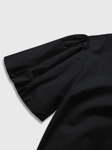 bonprix Oversized jurk in Zwart