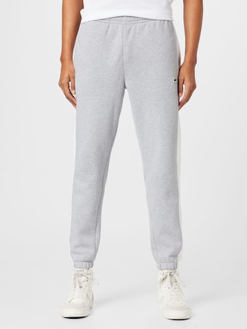 LACOSTE Tapered Pants in Grey: front