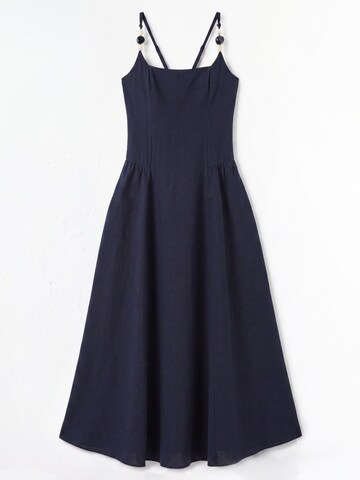 Hiccup Dress 'Midi' in Blue