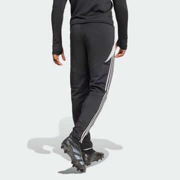 Tapered Pantaloni sport 'Tiro 24' de la ADIDAS PERFORMANCE pe negru