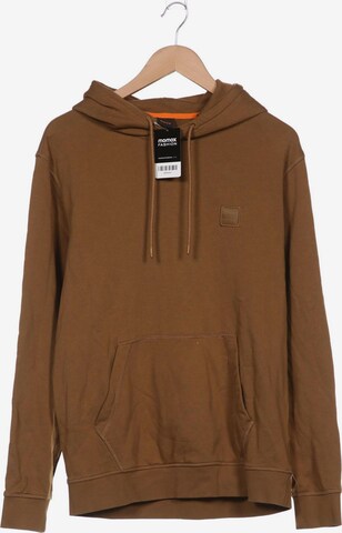 BOSS Orange Sweatshirt & Zip-Up Hoodie in L in Brown: front