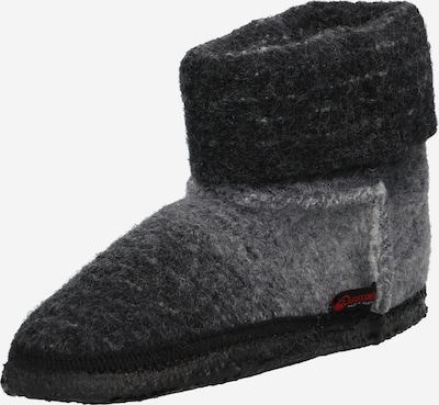GIESSWEIN Pantoufle 'Kalbach' en graphite / gris fumé, Vue avec produit