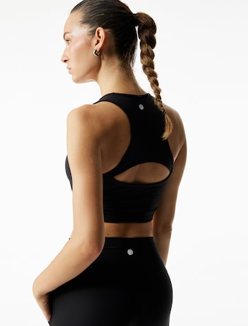 Koton Bandeau Sport-BH in Schwarz