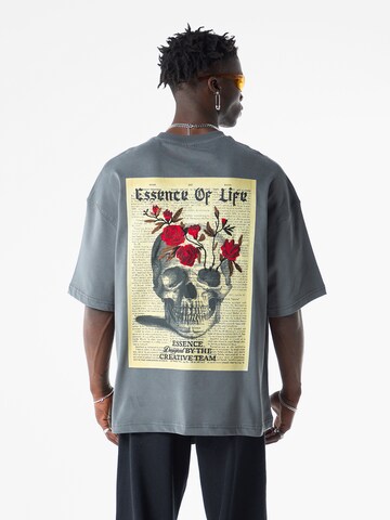 T-Shirt 'Mignonette' VAMOS CLO en gris