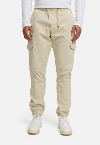 Regular Pantalon cargo 'INPillus' INDICODE JEANS en beige : devant
