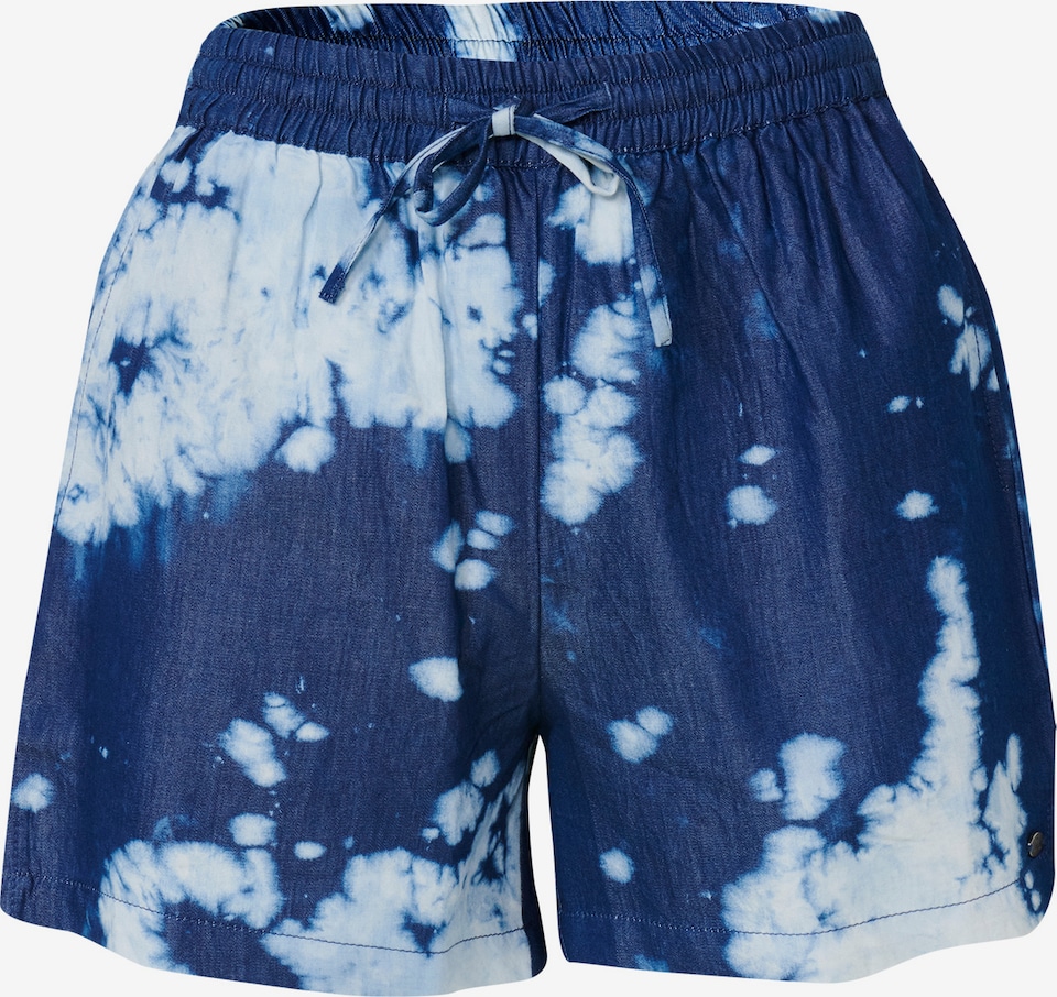 Regular Pantaloni de la KOROSHI pe albastru: față