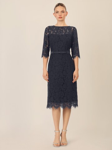 APART Cocktail Dress in Blue: front