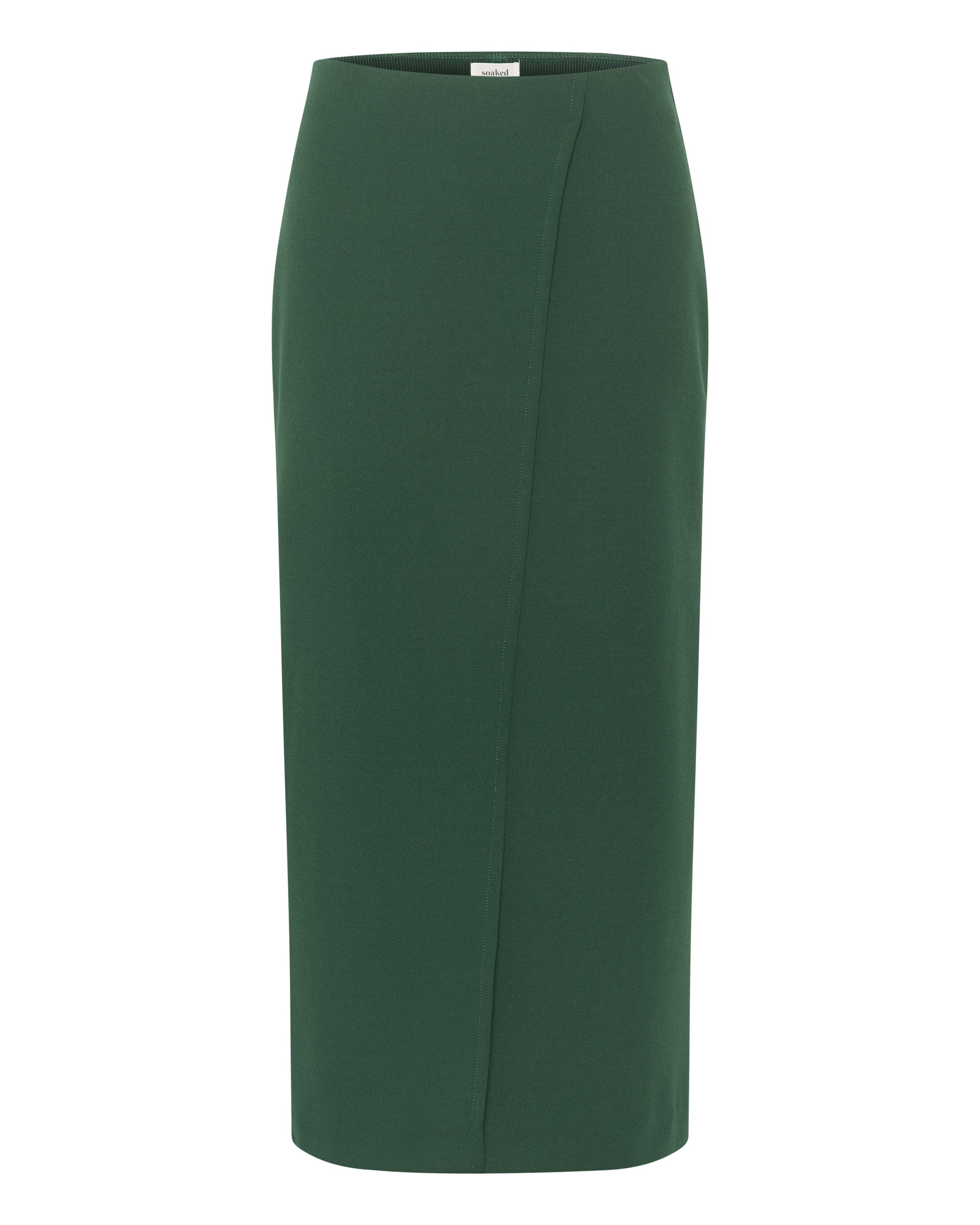 Jupe 'Bea' SOAKED IN LUXURY en vert : devant