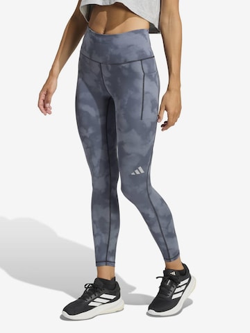 ADIDAS PERFORMANCESkinny Sportske hlače 'Adi365' - siva boja: prednji dio