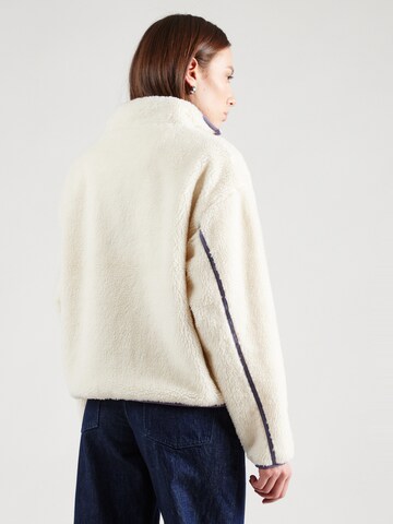 Veste en polaire CONVERSE en beige