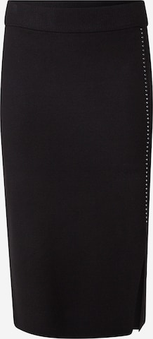 COMMA - Falda en negro: frente