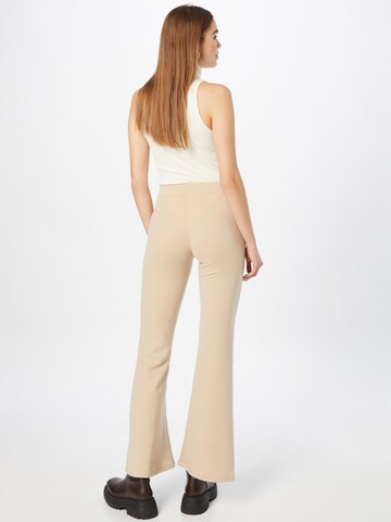 ONLY Flared Pants 'Fever' in Beige