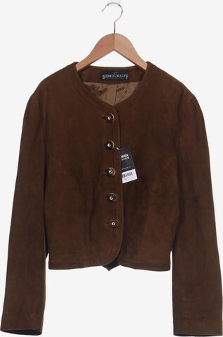 BERWIN & WOLFF Jacket & Coat in XL in Brown: front