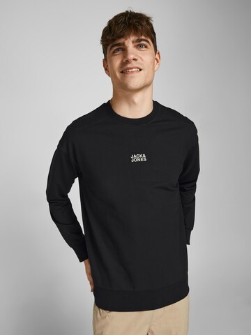 juoda JACK & JONES Megztinis be užsegimo