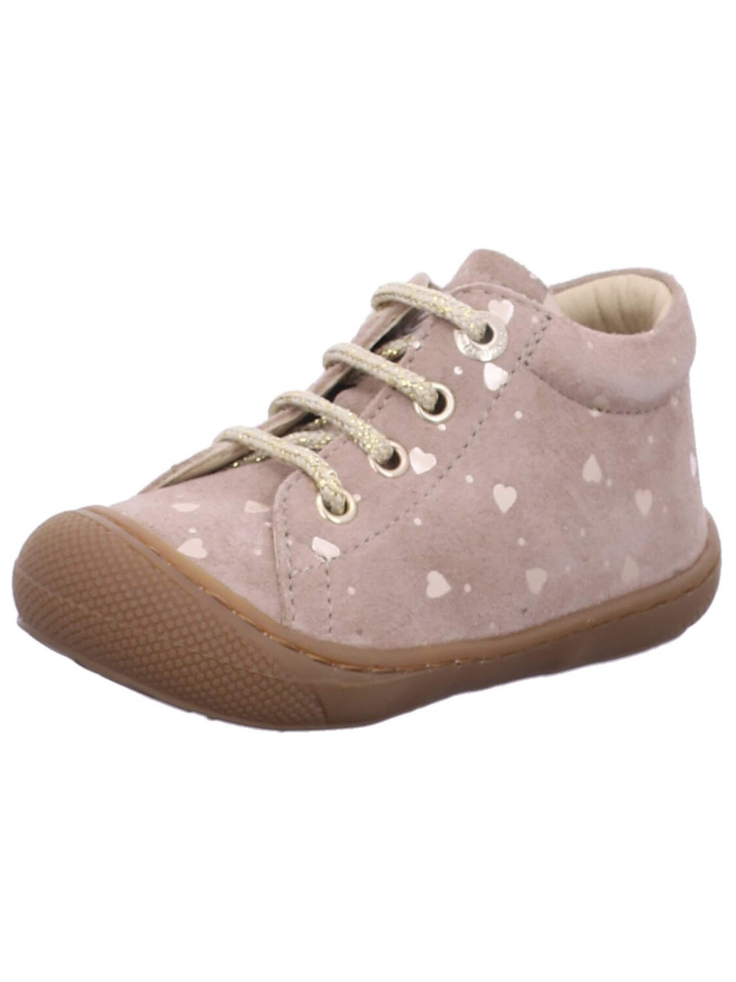 NATURINO - Zapatos primeros pasos 'Lauflernschuhe Mädchen 2012889 CL.0D12 Echtleder in beige' en beige: frente