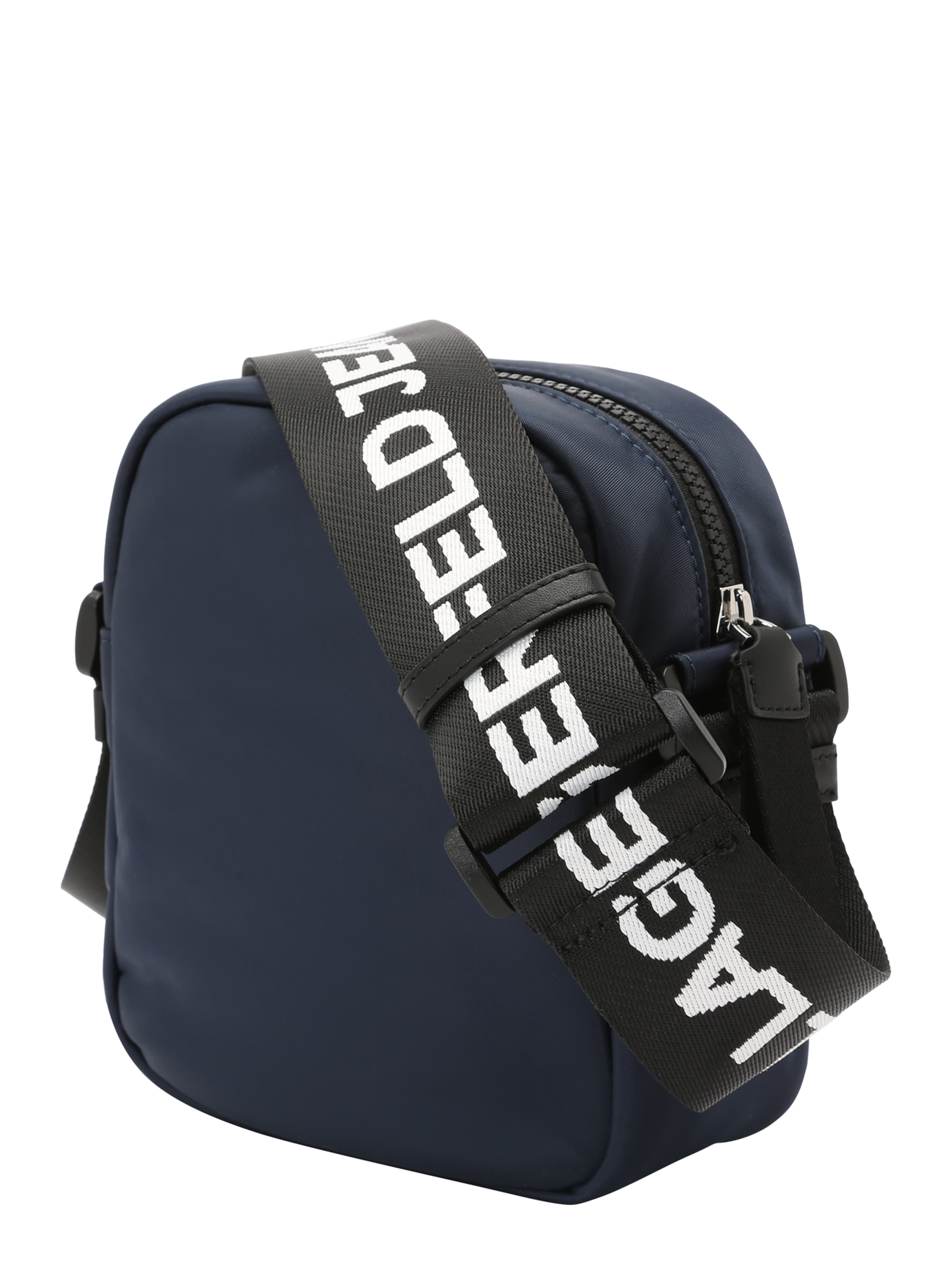 KARL LAGERFELD JEANS Τσάντα ώμου 'ESSENTIAL' σε μπλε: πλευρά