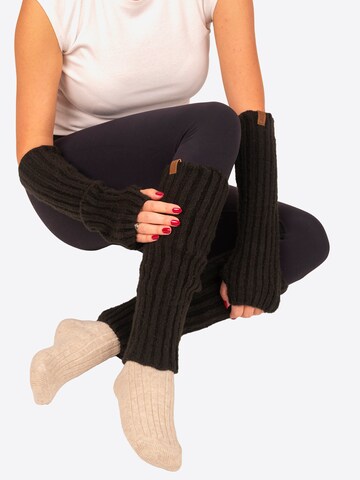 Vivisence Kurzfingerhandschuhe '7301 Set' in Schwarz